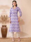 Purple Pine Tree Ethnic Costume