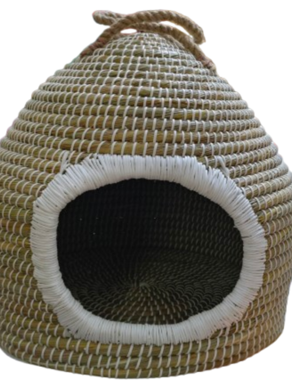 Sustainable Eco-Friendly Kans Grass Pet Cave