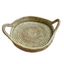 Round Tray With Handles